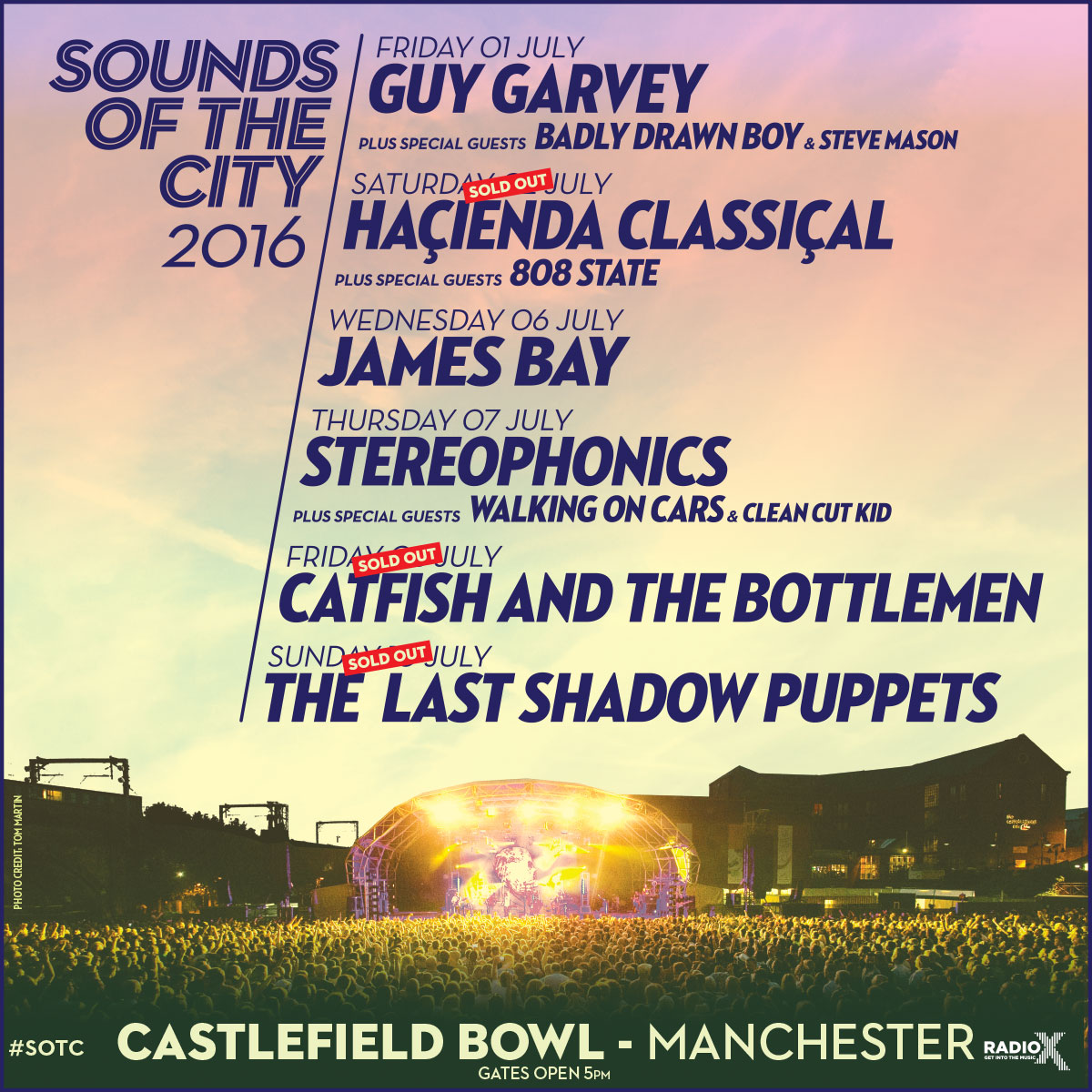 More Acts Added To Manchester's Sounds Of The City Radio X
